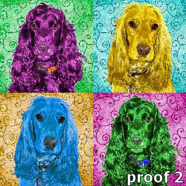 English Cocker Spaniel Art