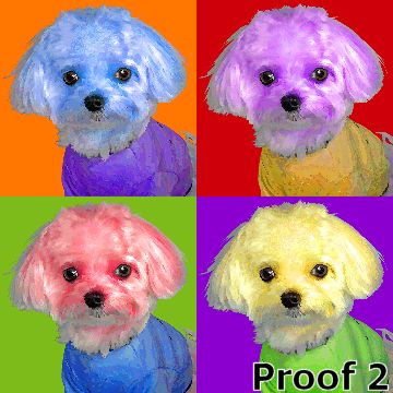 custom dog portrait