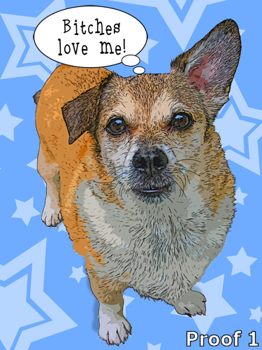 Custom Welsh Corgi art and gifts