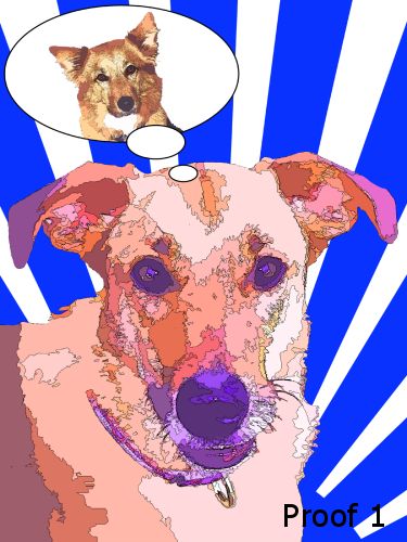 unique dog portraits