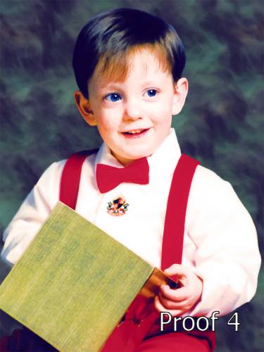 Custom traditional portrait from your photos