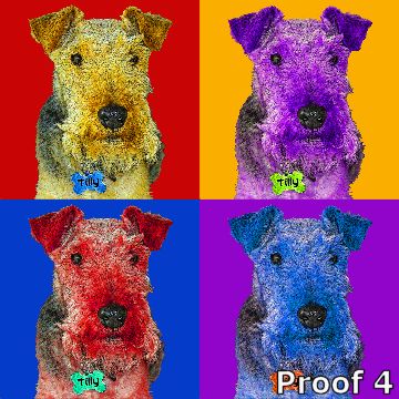 Welsh Terrier breed specific gifts and portraits