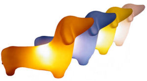 dachshund lamp