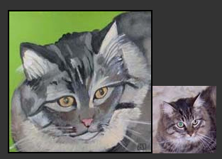 custom cat portraits