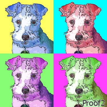 Terrier Puppy portraits and gifts