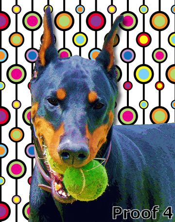 Dobermann Pinscher Art Breed Specific