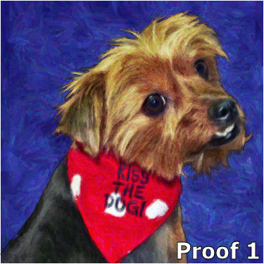 Warhol Style Yorkie Terrier art and gifts