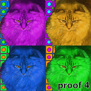 custom cat art