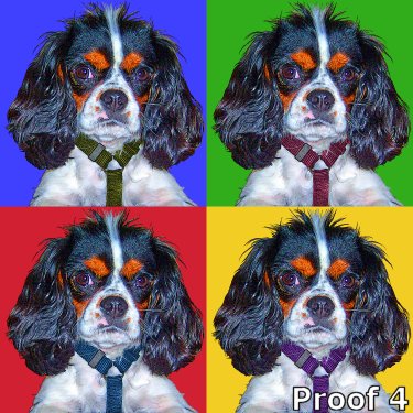 breed specific King Charles Cavalier art