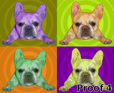 french bulldog portraits and gift items