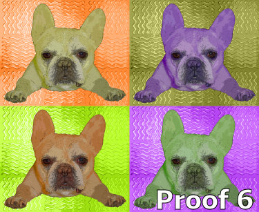 french bulldog custom portraits and gifts
