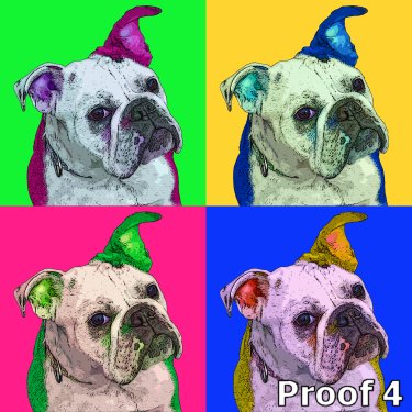  breed specific portrait bulldog 