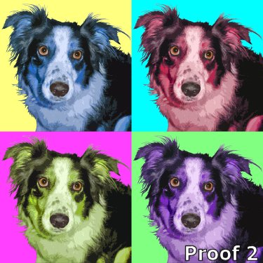 fun dog portraits