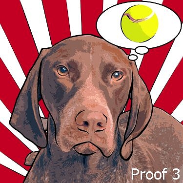 Custom German Short Haired Pointer portrait
