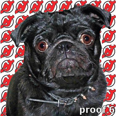 pug portrait and gifts