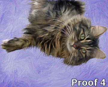 custom cat art