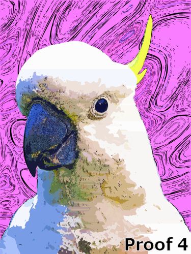  Breed Specific Pet Portrait Cockatoo