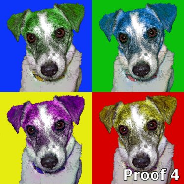 Jack Russell Breed Specific Art Portraitsand Gift Items