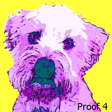 Wheaton Warhol style art portrait