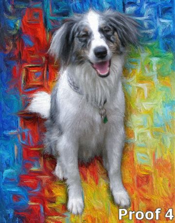 Custom traditional portrait from your photos