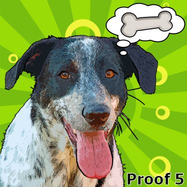 Comic Dog art