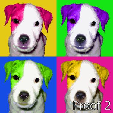 Parson Jack Russell Puppy Portrait and gifts items 