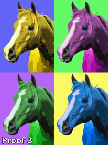 custom horse portrait and gifts
