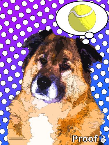 unique dog art