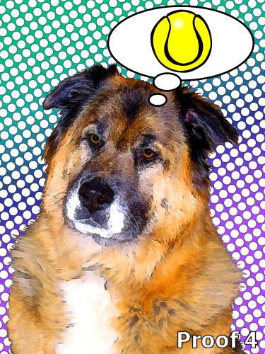 custom dog portraits and gifts