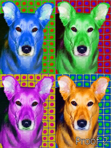 pop art portraits