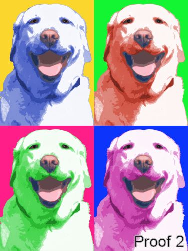 Yellow Lab custom art and gifts