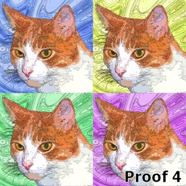 kitty pop art portraits and gifts