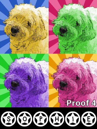 Warhol inspired Cockapoo portraits and gift items