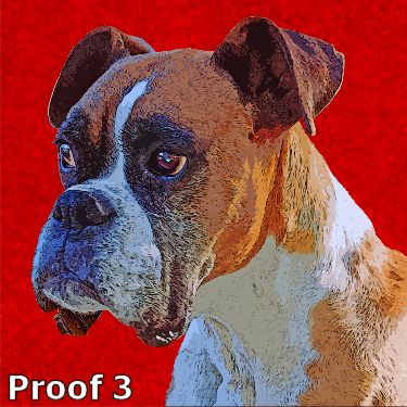 Breed Specific Pop Art Boxer gifts